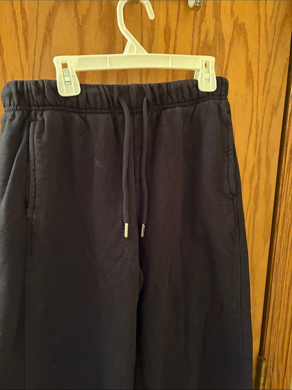 Garage Black Womens Drawstring Wide-Leg Sweatpants size small - Picture 4 of 6